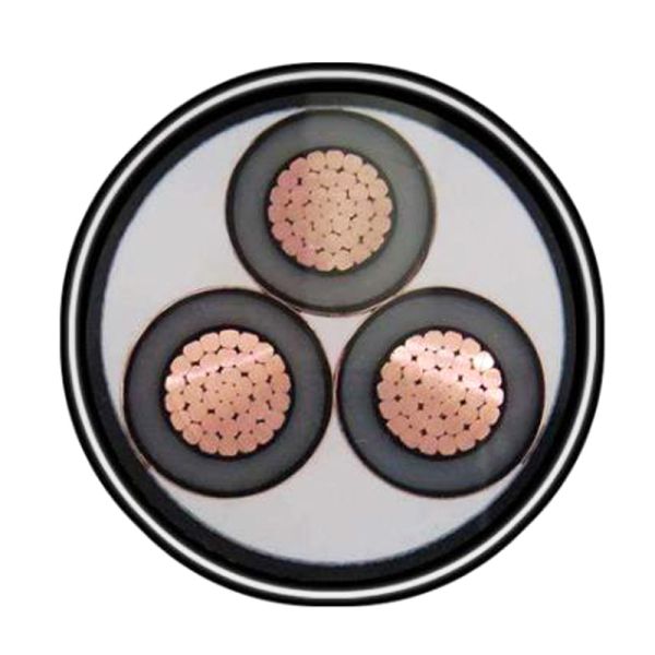 YJV Cable Medium Voltage XLPE Insulated Power Cable 15kV Rated Voltage 3 Core Steel Armored Cable