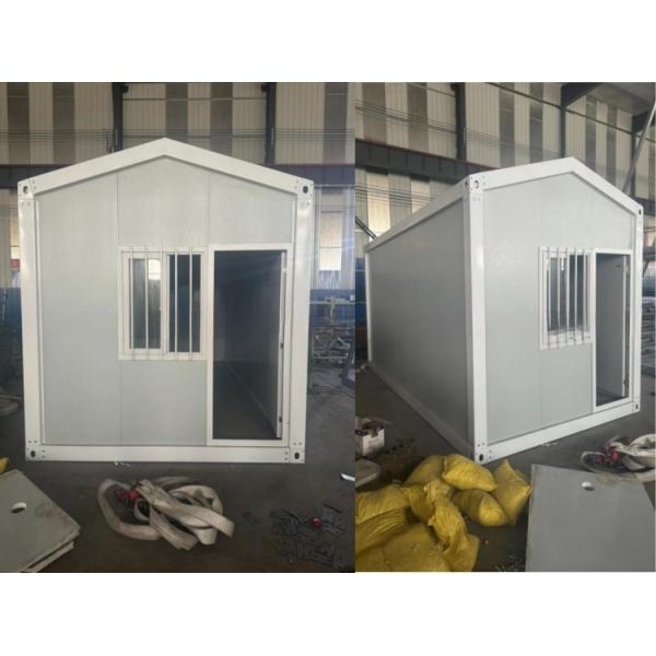 20ft Movable Prefab Modular Office Structure Flat Pack Shipping Container House Simple Modern Style Steel Corner Casting