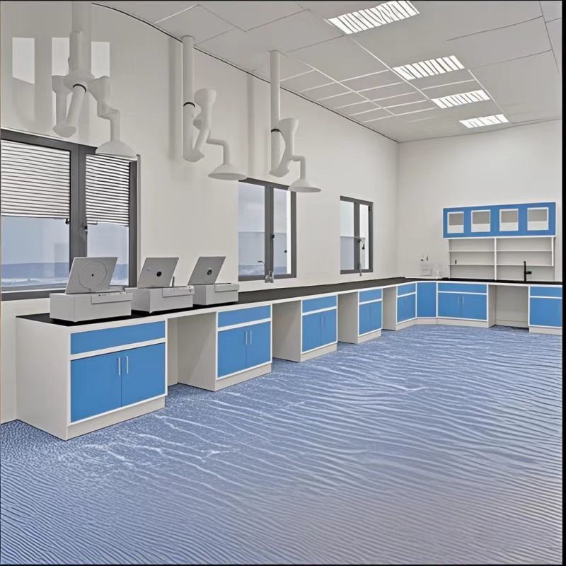 Solid Core Laboratory Table Top Chemical Resistant / Heat Resistant Epoxy Resin Lab Countertops