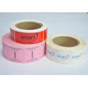 Wholesale Tamper Evident Label / VOID Security Labels With Customized Logo Printing from china suppliers