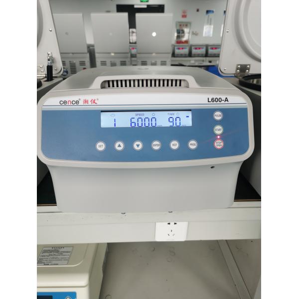 Cence L600-A Low Speed Centrifuge 6000rpm 5120xg Benchtop Model