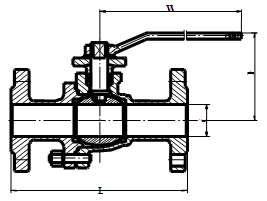 ANSI Class 150 Flanged Ball Valve 2 Inch Motor Operated ASME B16.5