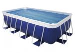 House ' s Backyard Easy Intex Pool , 0.9mm Plato PVC Tarpaulin Family Swimming