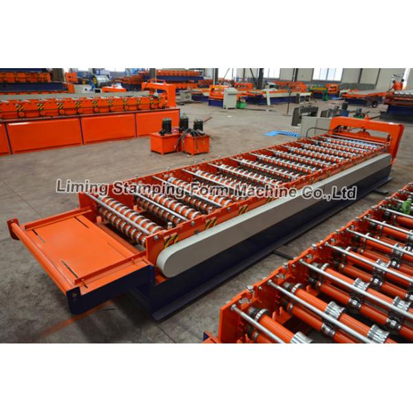 Metal Galvanized Aluminum Corrugated Tile Roofing Roll Forming Machine