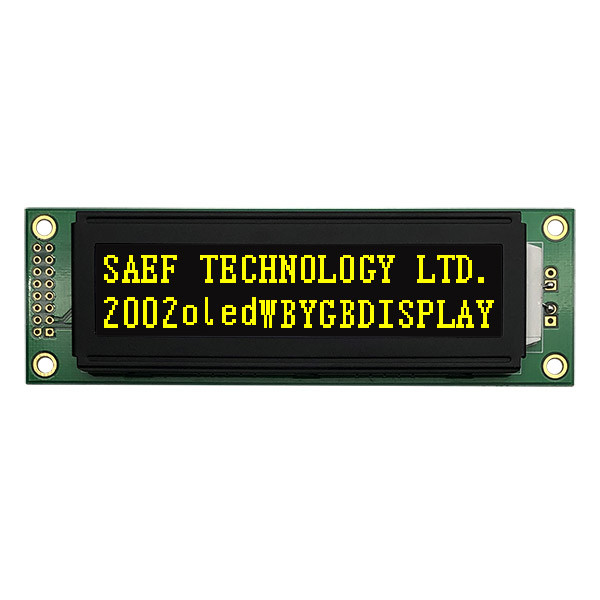 VATN Alphanumeric Character LCD Display 20x2 MPU 6800 Serial Interface