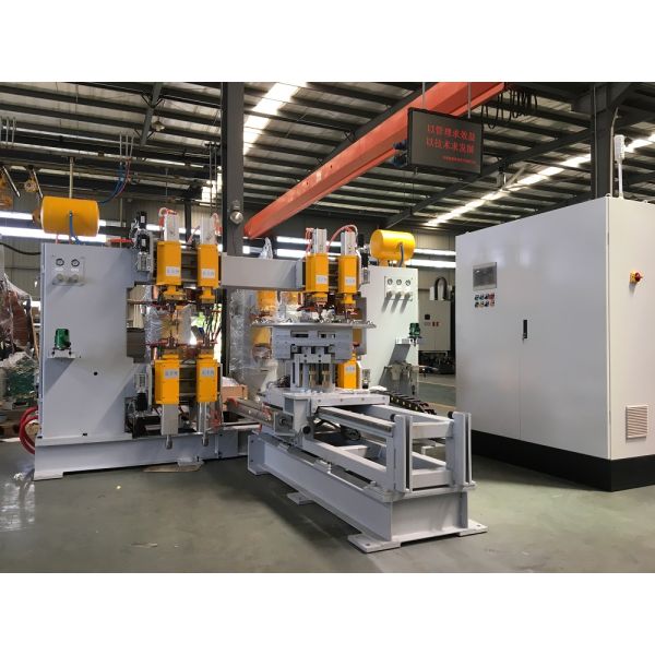 IGBT Projection Spot Welder for Motor Generator Multi-Point Assembly