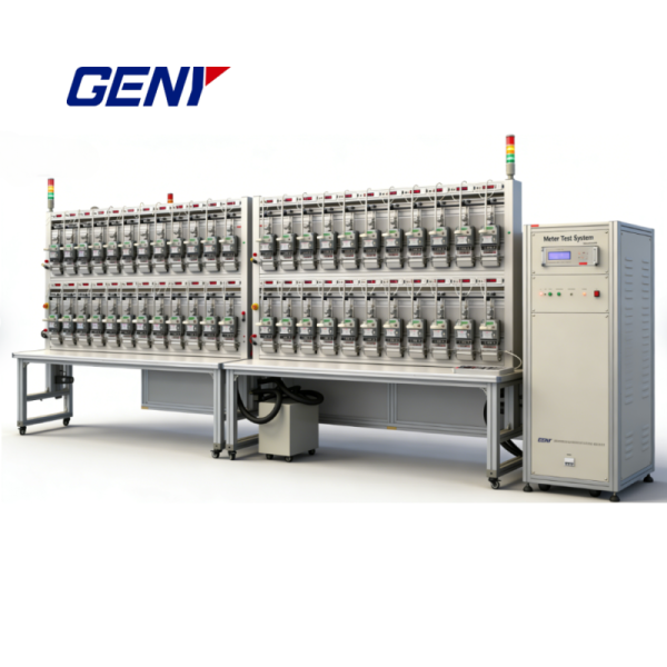 Three Phase Energy Meter Test Bench with Advanced Error and Harmonic Testing