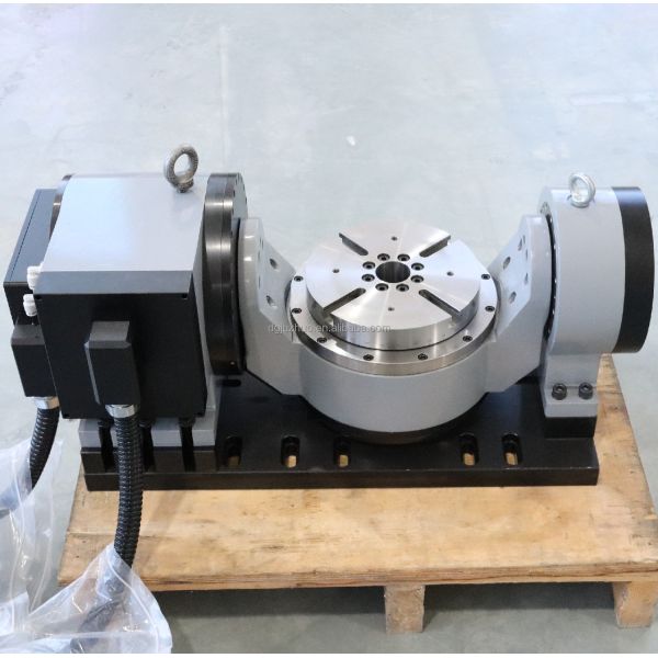 Zero Reverse Gap Five-axis Turntable, CNC 5th Rotary Table