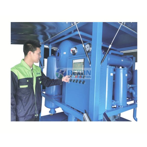 Transformer Oil Purifier High Efficiency Vacuum Transformer Oil Purifier Machine for Power Plant Maintenance