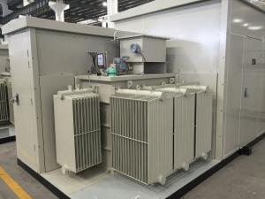 China 35kV Oil  /  Dry Type Transformer Prefabricated Substation For Wind & Photovolaic on sale