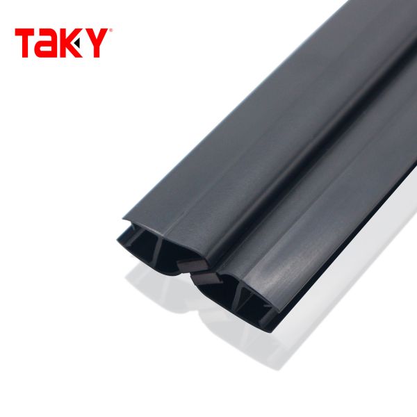 Manufacturers Custom Strip PVC Profiles Black Shower Waterproof Sealing Strip
