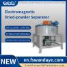 Electromagnet Magnetic Gold Separator Durable Magnetic Separator Equipment dried powder for sale