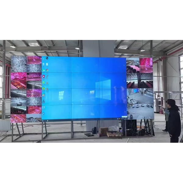 High-Definition 46Inch LCD Display Panel Seamless Splicing Large Advertising Player for Conference Room Monitoring Security