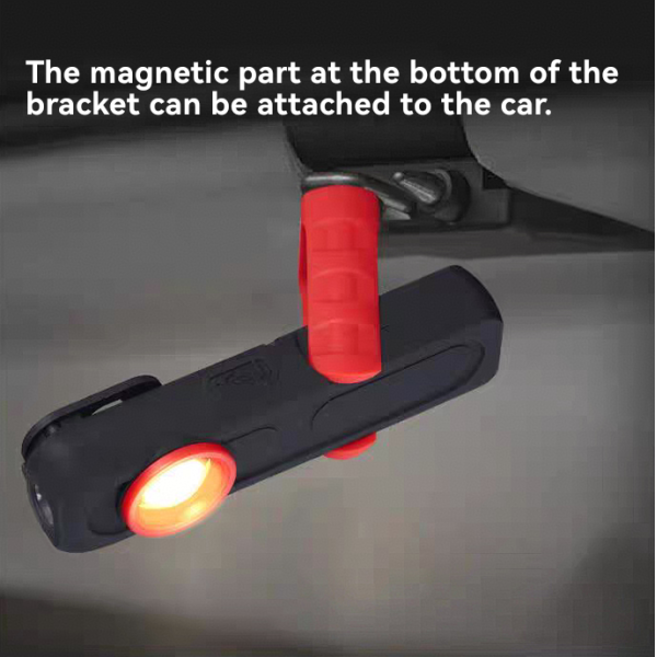 New Car Repair COB Work Light Multi Color Temperature Maintenance Light with Hook and Bracket Charging Multi Functional Light