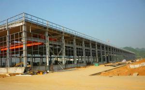 Wholesale Heavy Duty Prefabricated Steel Structure Workshop With Overhead Crane from china suppliers