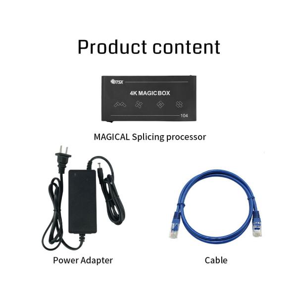 4K60 PIP Multi Display Controller Irregular Splicing LED LCD Video Wall Controller