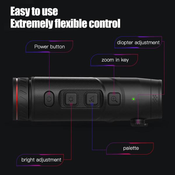 TD210 Handheld Thermal Imaging Scope IP66 Thermal Night Vision Camera Monocular