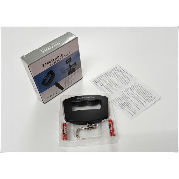 Personal Use LCD Digital Luggage Scale Data Lock Function With Sound Indication