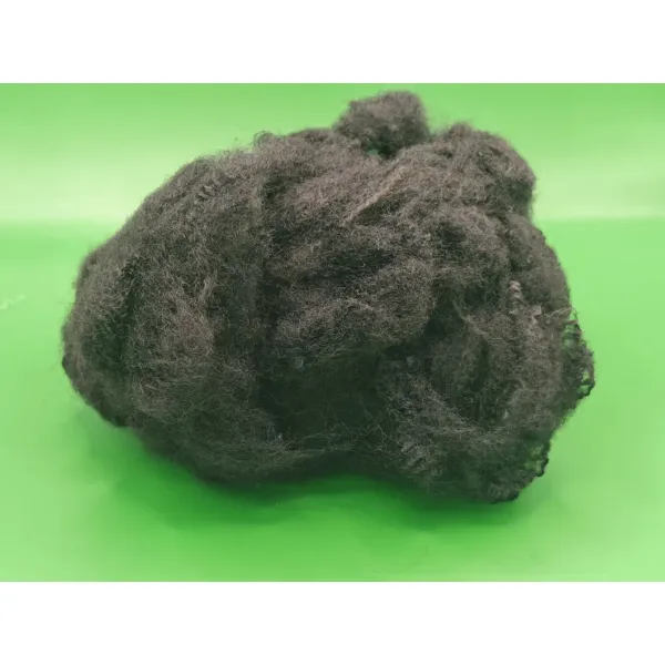 Black Polyester Staple Fiber 11d*65mm for Sound Insulation & Hard Wadding