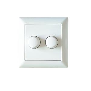 Wholesale Dual Rotary 200W LED Dimmer Switch 50000 Hours from china suppliers