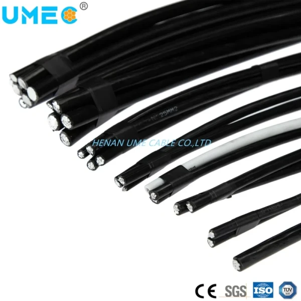 0.6/1kV Overhead Aerial Bundled Cable ABC Cable for Power Distribution