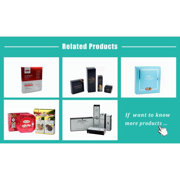 Professional Design Custom Paper Box Food Gift Packaging With PVC Window Health Care Cosmetic Box