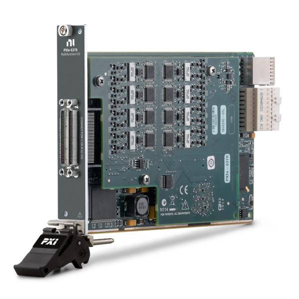 Customizable National Instruments PXIe-6378 PXI Multifunction I/O Module with 3.571 MS/s Sampling Rate, 16-bit Resolution, and 4 Analog Output