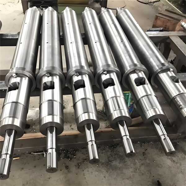 Durable Injection molding machine screw and barrel replacements optimized for long term in demanding plastic molding environments