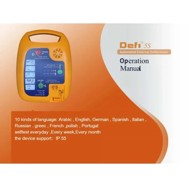 St-A5s Aed Machine Temperature Pulse Monophasic Defibrillator Trainer