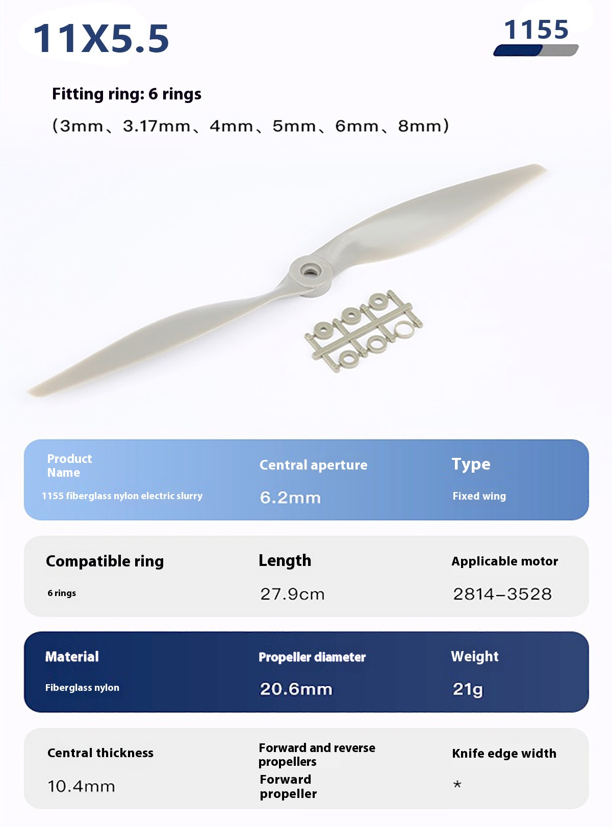 High Efficiency Nylon Saber Propeller APC Complete Collection for Fixed Wing Aircraft FPV Same Model Model Aircraft