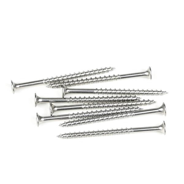 Plain Finish Cross Chipboard Screws Assortment Kit for Particle Board Installation