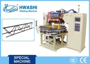 China Automatic Wire Mesh Welder Reinforcing Steel Bar Welding Machine With Rotary Table on sale