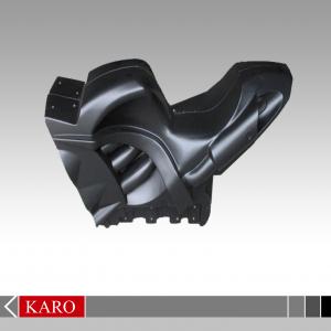 China Customized black molded plastic injection parts on sale