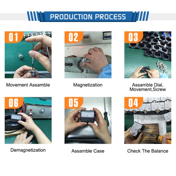 Professional Supplier Analog Panel Meter AC DC Ammeter Voltmeter For Welding Machine