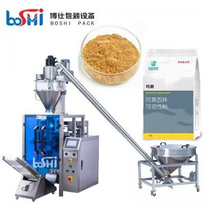 China Corn Flour Maize Meal Packaging Machine Smart PLC Control With 180L Hopper on sale