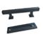 6.6' T-Shaped Heavy Duty Barn Door Rollers And Tracks Hanging Rail Exterior