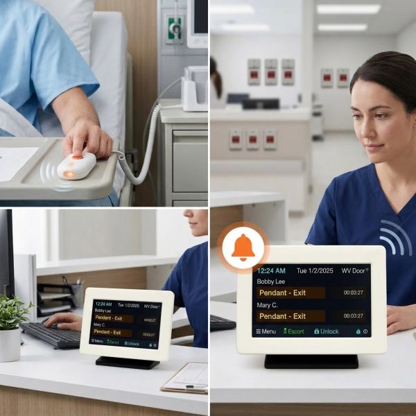 Medical Touch Screen Tablet for Hospital Bedside Information and Nurse Call System
