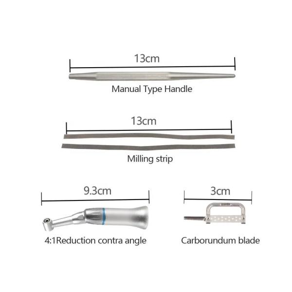 Dental Interproximal Strips Reciprocating Contra Angle With IPR System Orthodontic Tools