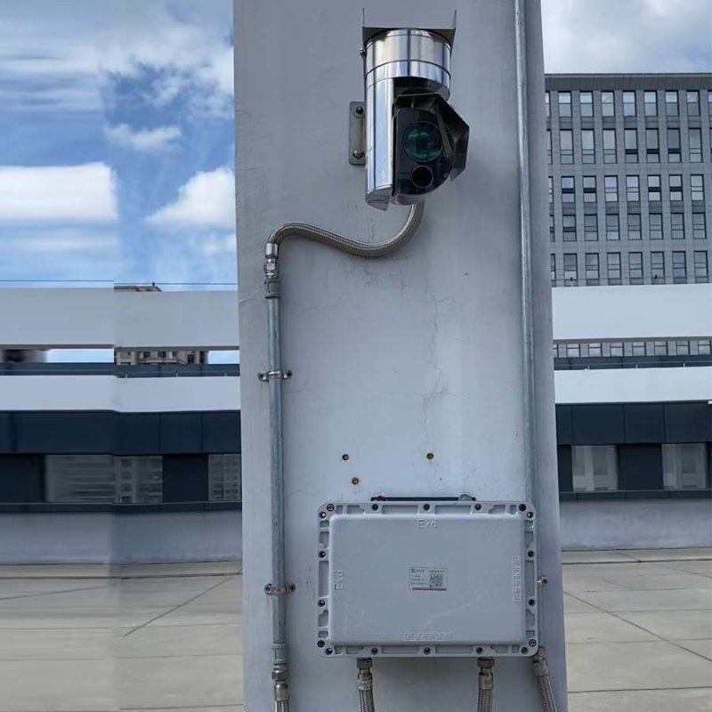 Custom Open Path Pan Tilt TDLAS Laser Residential Methane Detectors For Home