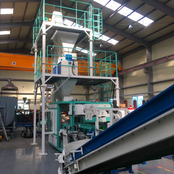 20kg 50kg Automatic Bagger Machine For Grains Rice Feed Fertilizer