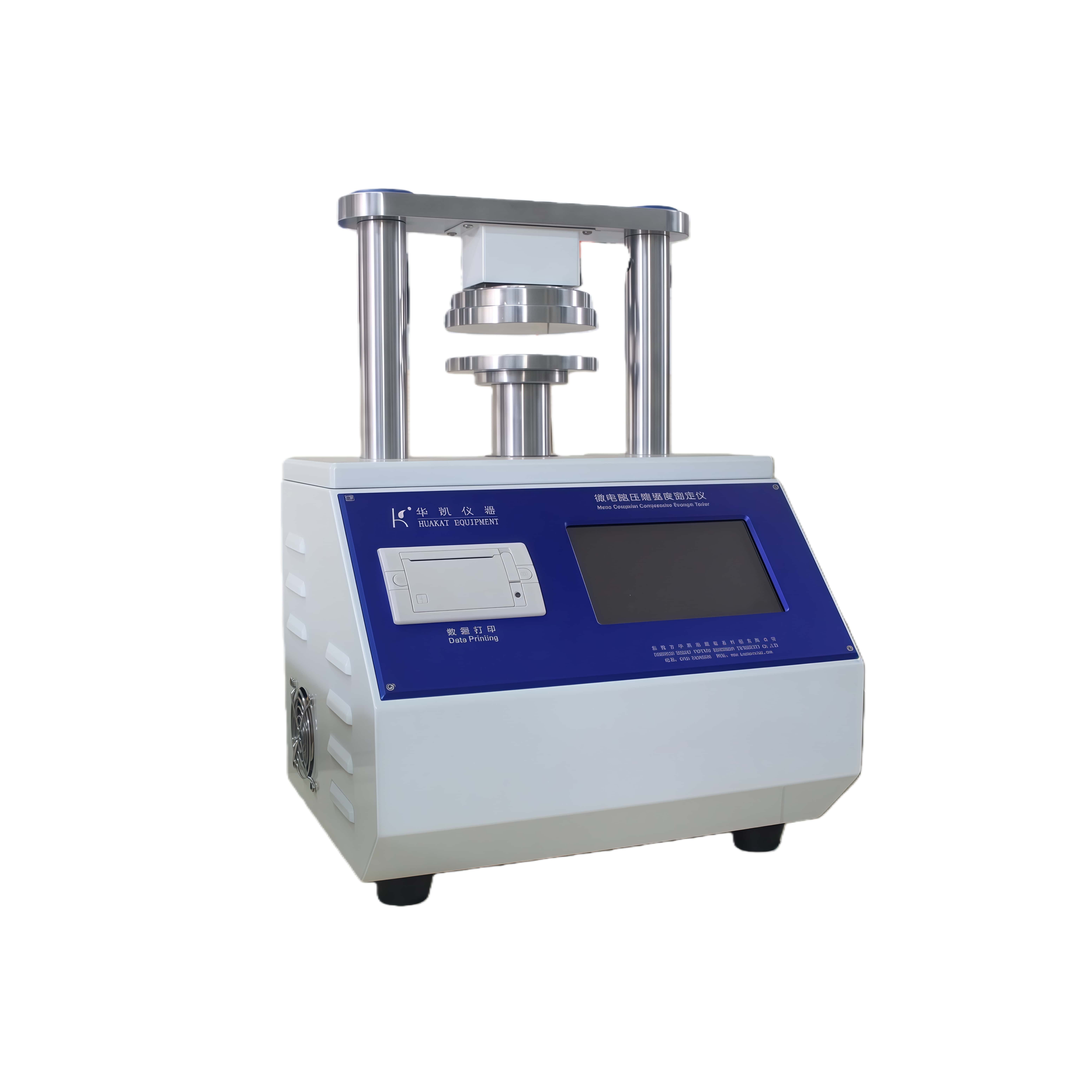 Touch Screen Edge Crush & Ring Crush Testing Machine Automatic Paperboard Compression Strength Tester