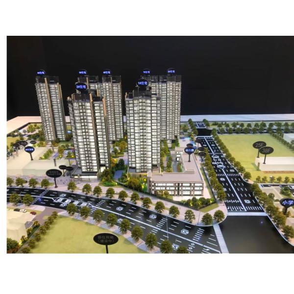 High Rise Building Architecture Models 1:100 Scale Model Architectural