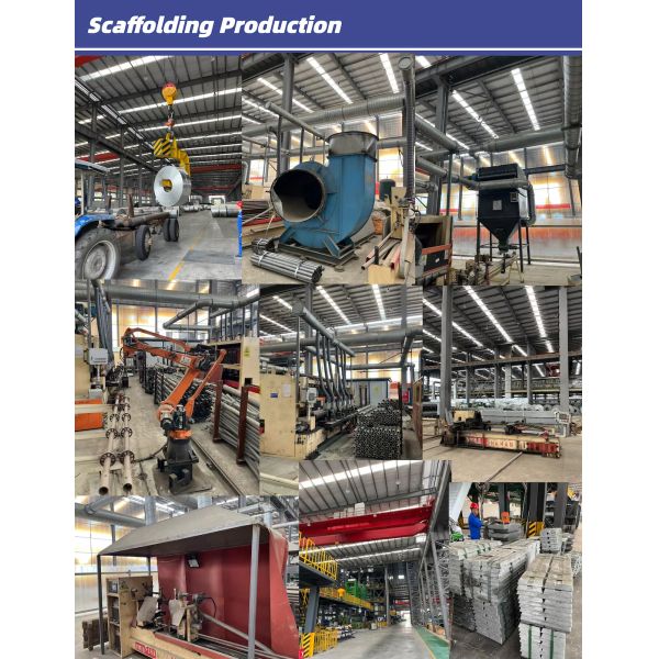 Galvanized Steel Frame Scaffolding with Caster Wheels and Customizable Sizes for Construction