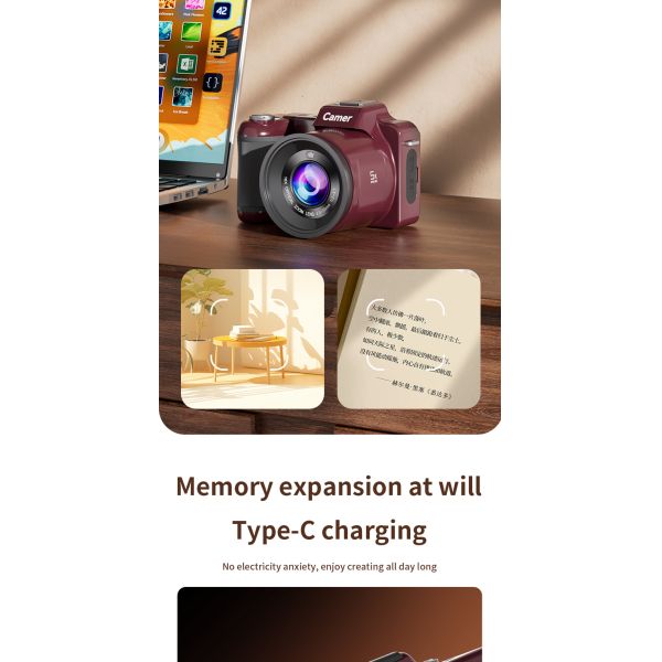 AF Autofocus Real 5k Ultra Hd Digital Zoom Video Camera 16X Digital Zoom