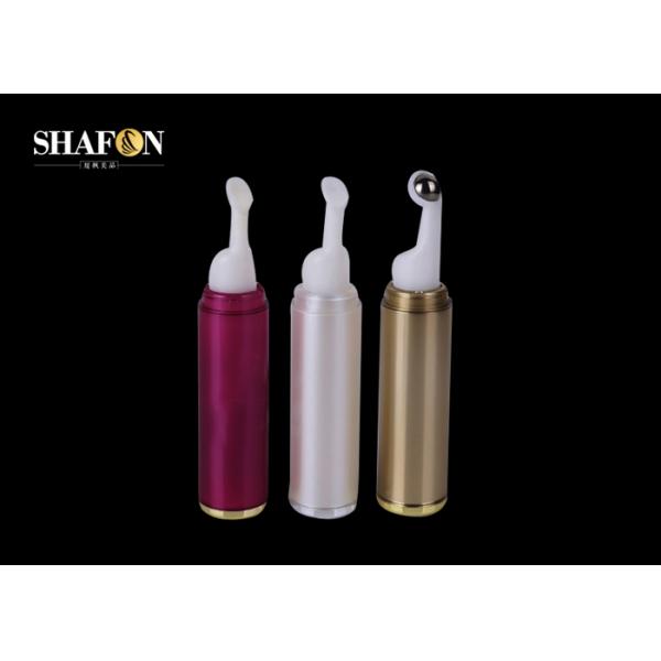Plating PP Cosmetic Empty Rollerball Bottles , BPA Free Small Roller Ball Bottles