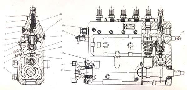 pump element 2 418 455 563/241845563 diesel plunger for DAF fuel engine injection pump