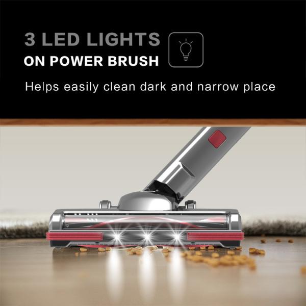 Strong Suction Stick Vacuum Cleaner With Detachable Battery