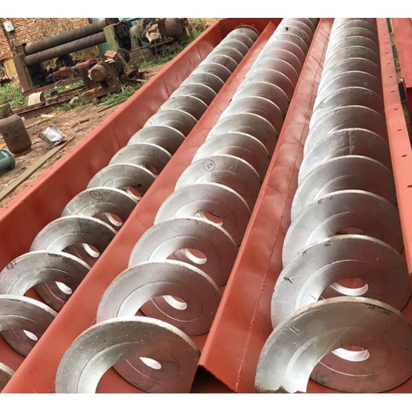 Customized Standard/ Vertical / Inclined / leveling screw conveyors For Conveying Contaminated Soil