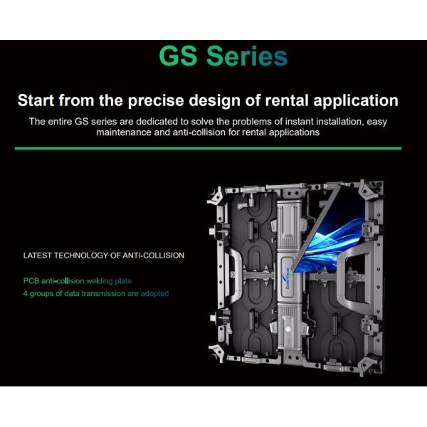High Refresh Rate Pixel Pitch P2.6 P2.9 P3.91 LED Video Wall Panel for Church and Events