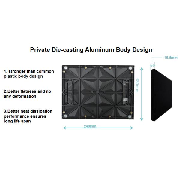 Front Maintenance Indoor Fixed LED Display Easy To Install And Maintain